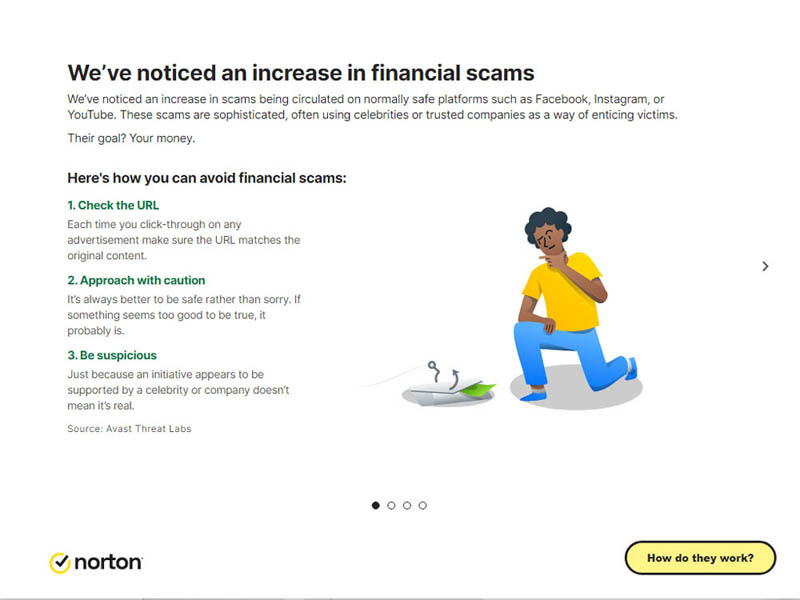 Norton scam image